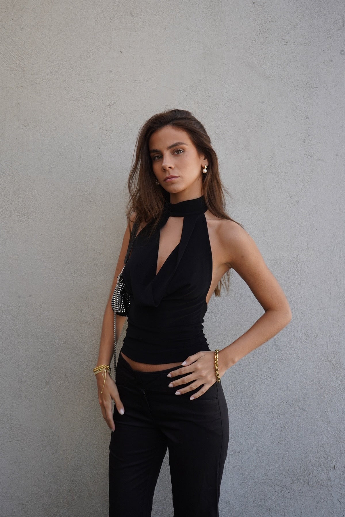 Belinda Top Black