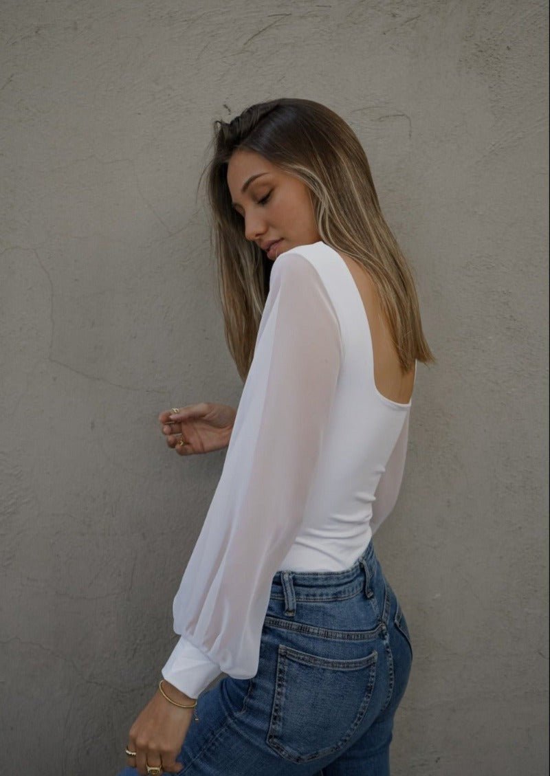 Cloe Bodysuit White