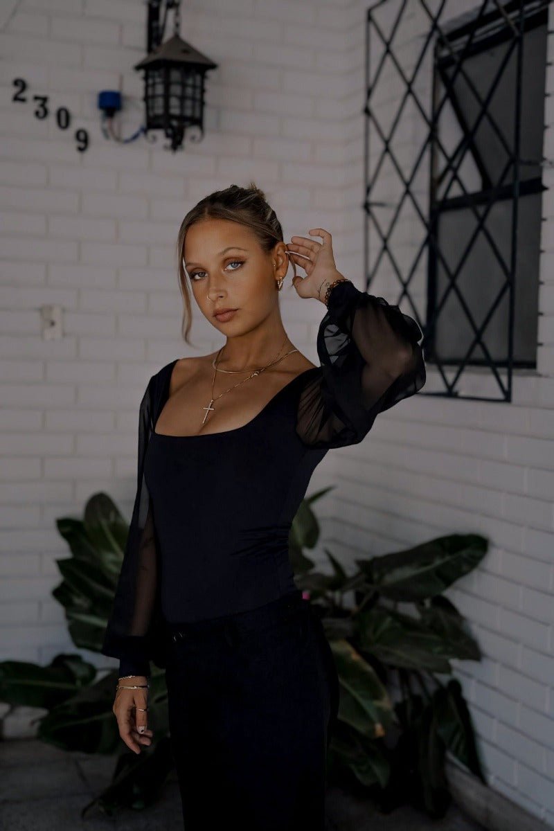 Cloe Bodysuit Black
