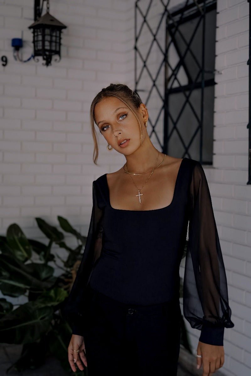 Cloe Bodysuit Black