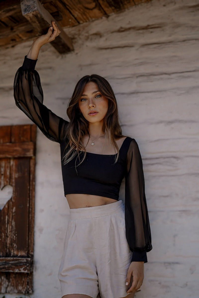 Emma Top Black