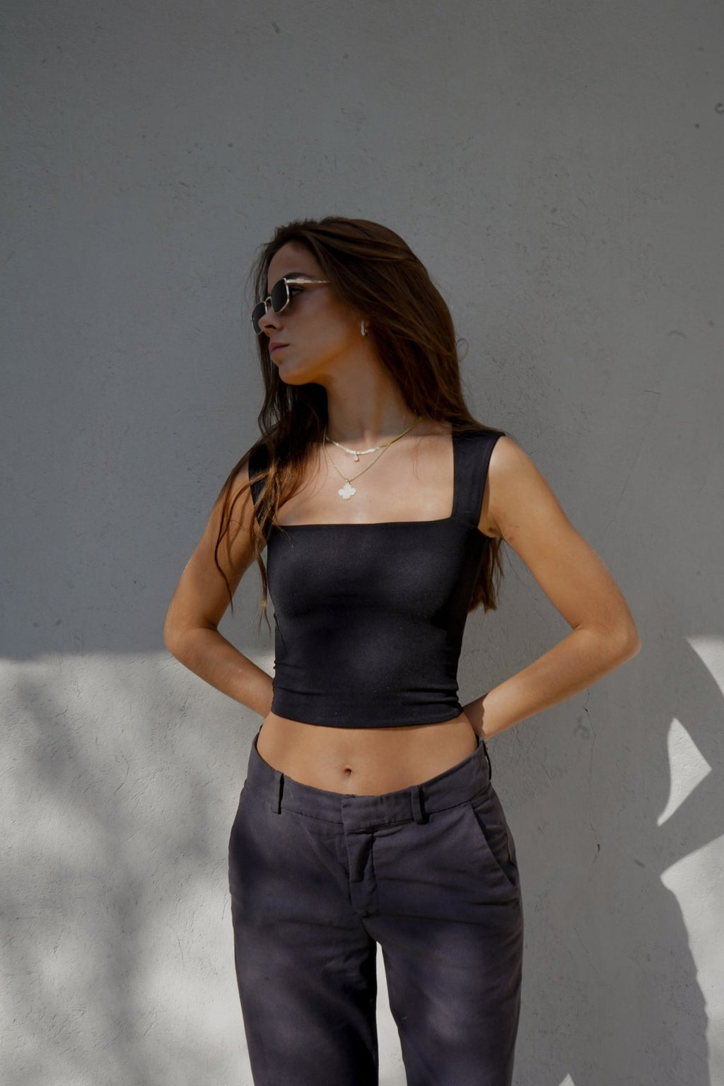 Isabella Top Black