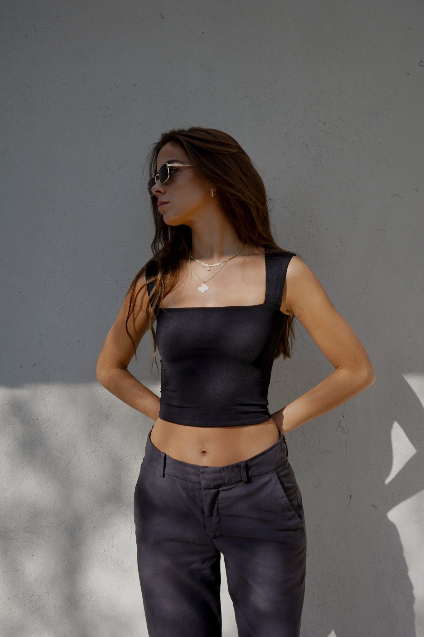 Isabella Top Black