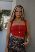 Isabella Top Red