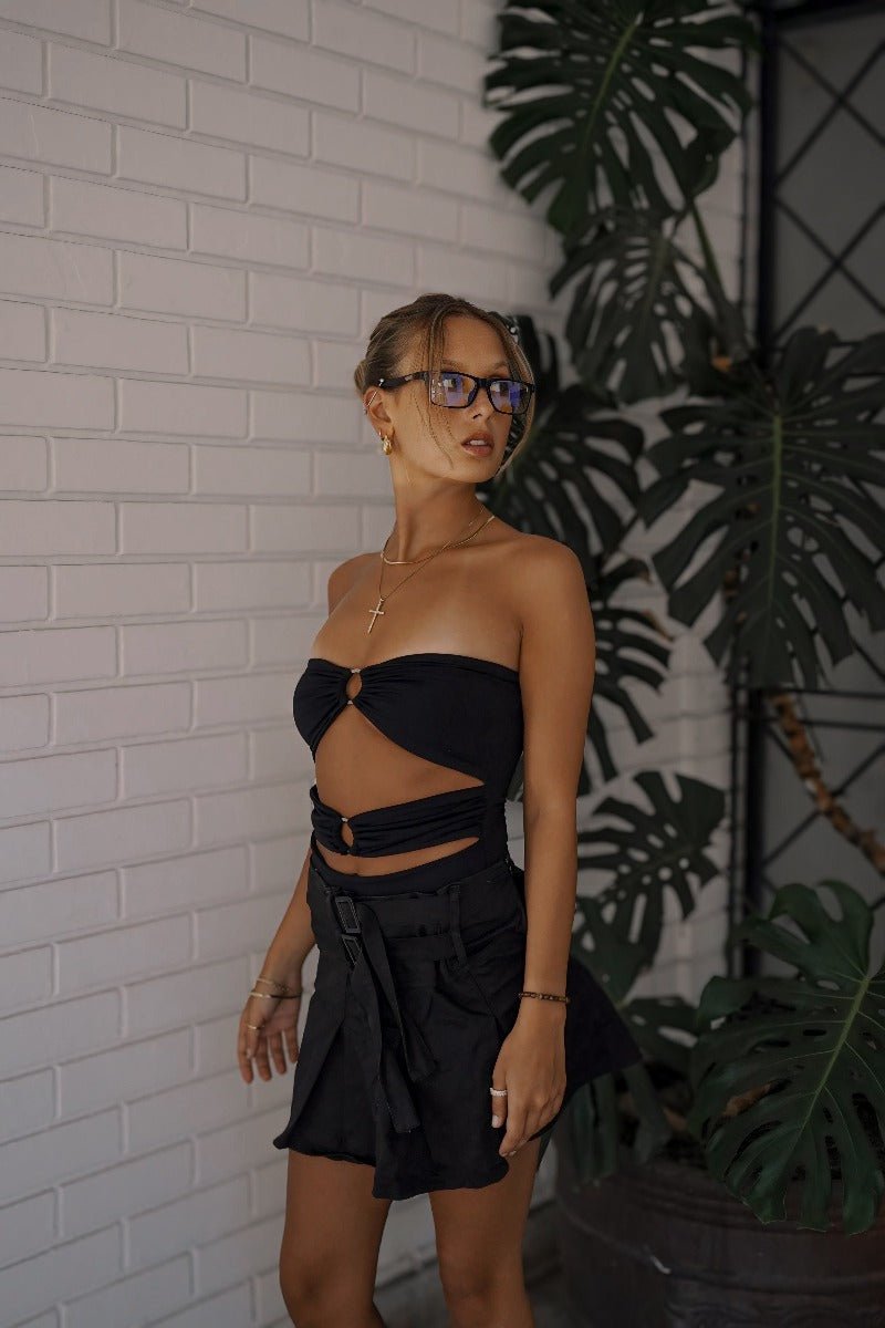 Luciana Bodysuit Black