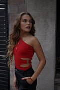 Margot Bodysuit Red