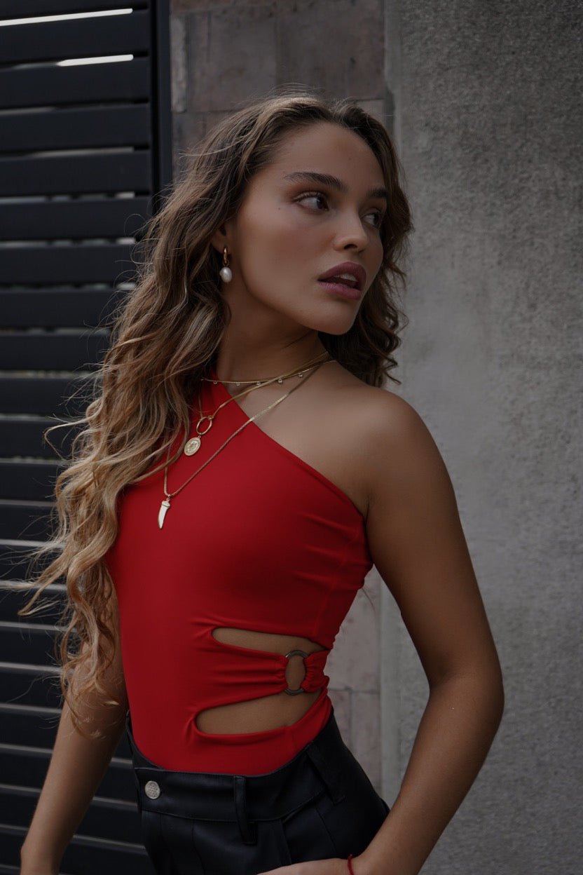 Margot Bodysuit Red