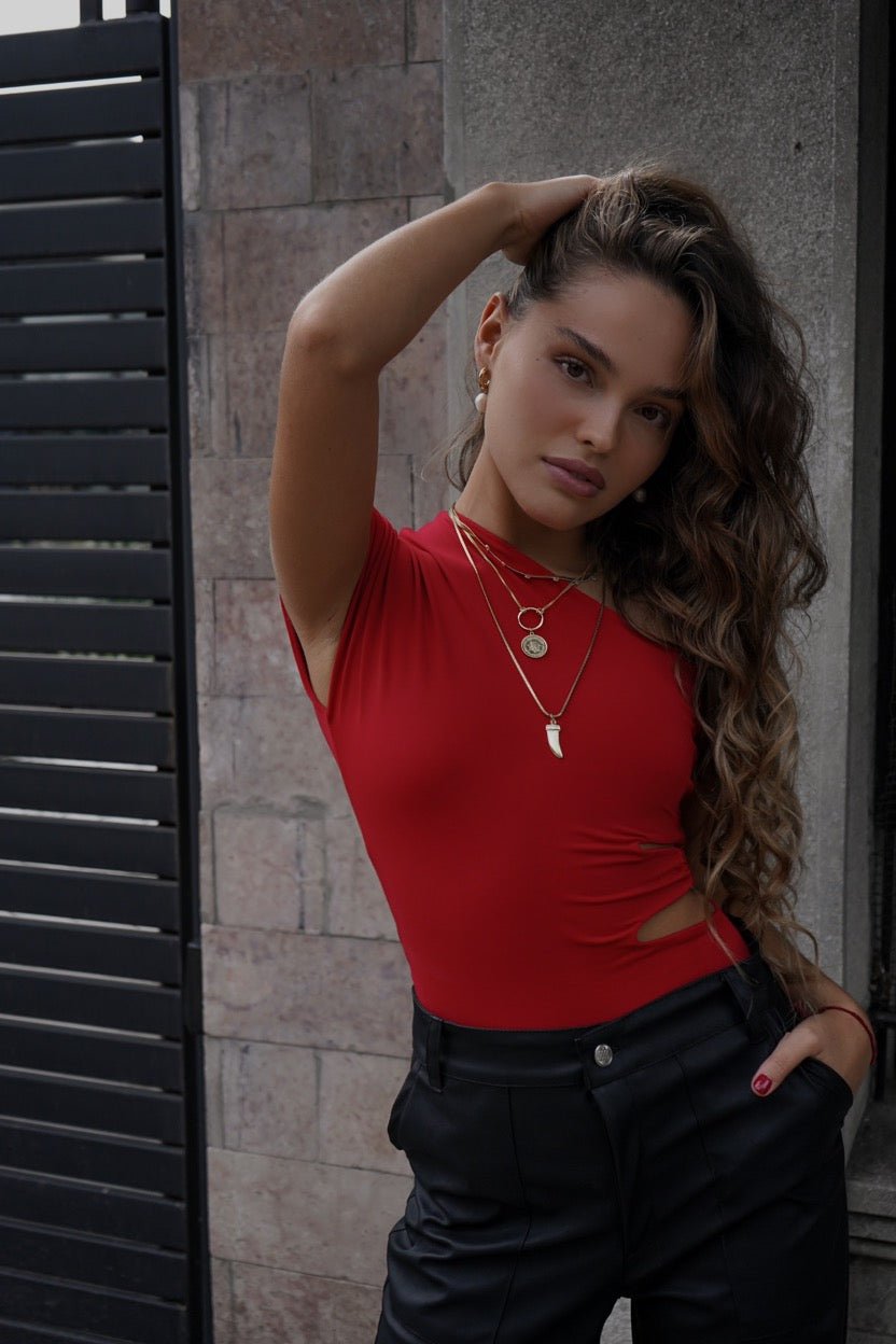 Margot Bodysuit Red