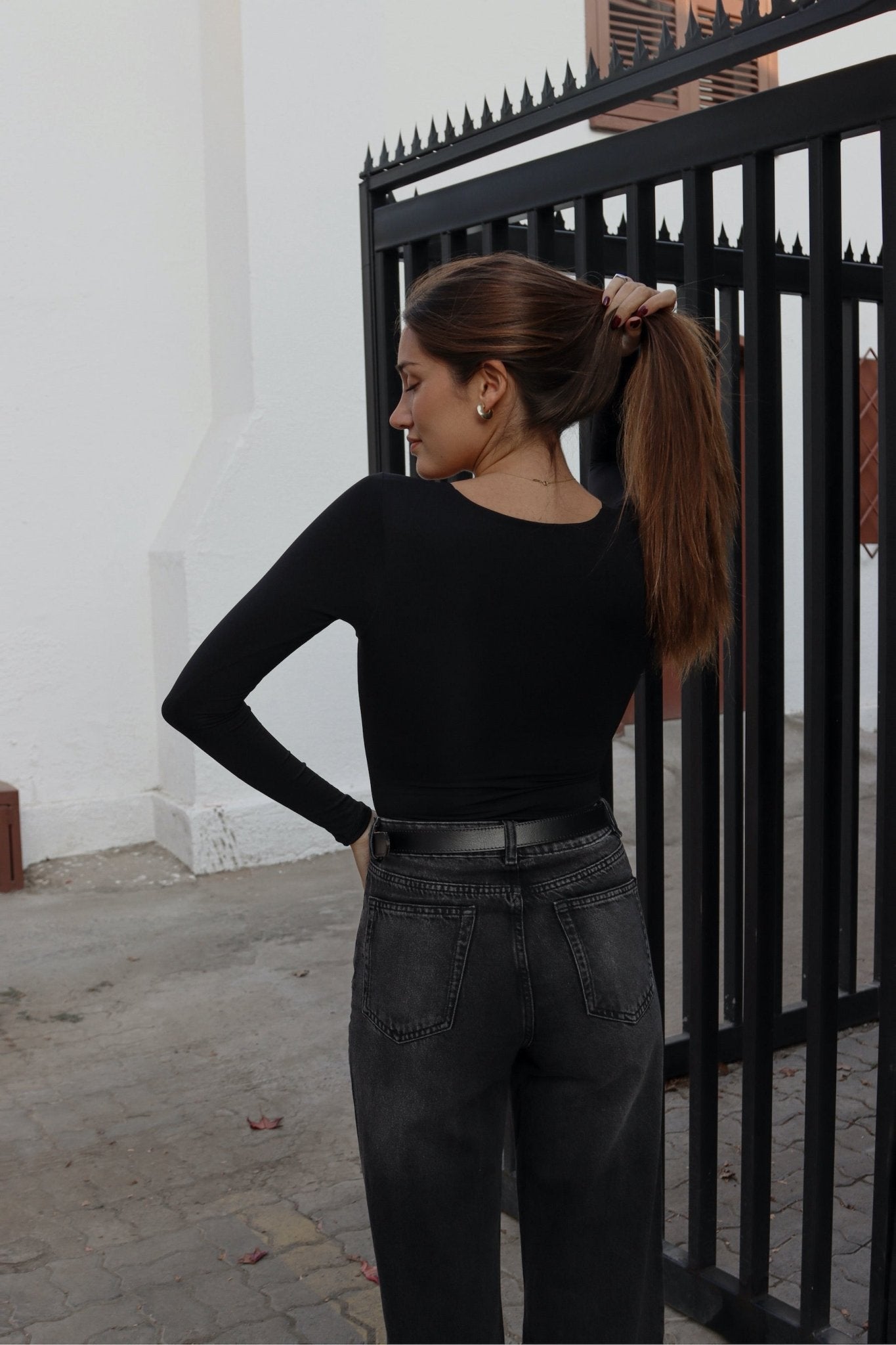 Maxine Bodysuit Black