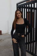 Maxine Bodysuit Black