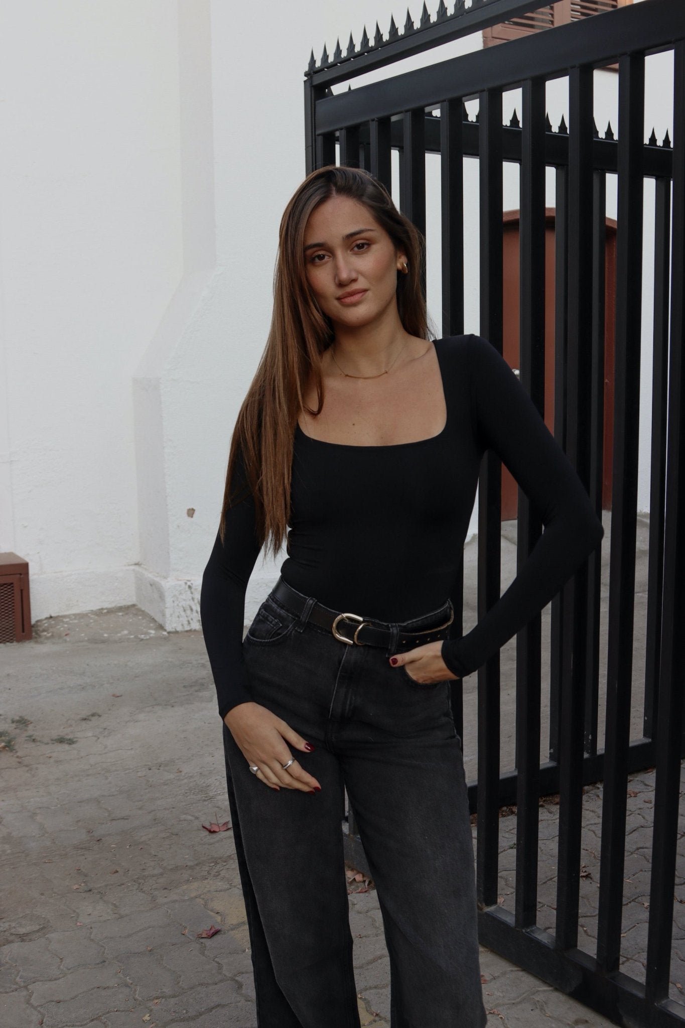 Maxine Bodysuit Black