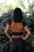 Polly Top Black