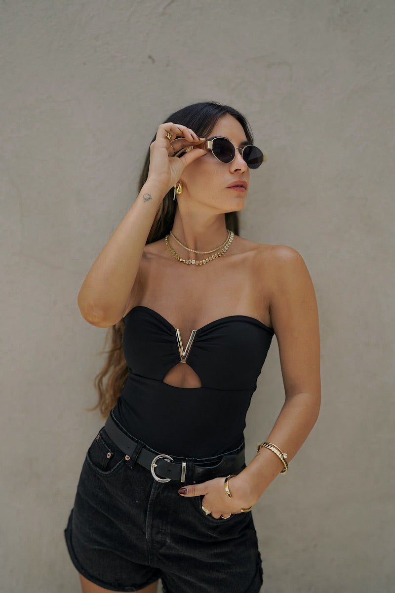Verona Bodysuit Black